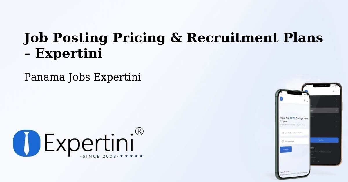 Job Posting Pricing & Recruitment Plans – Isla Bastimentos - Isla Bastimentos, Panama Jobs Expertini
