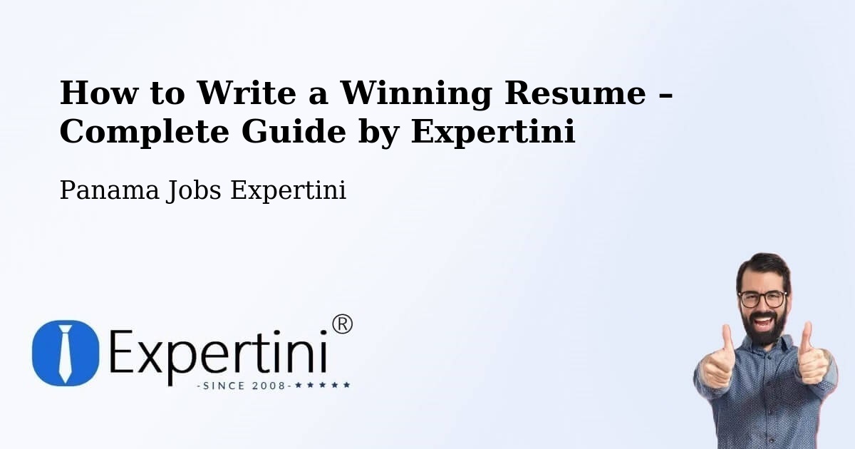 Resume Writing Guide for Job Seekers – Isla Bastimentos - Isla Bastimentos, Panama Jobs Expertini